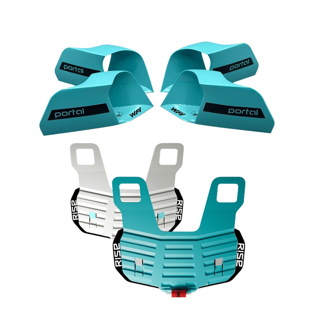WAY WATERSPORTS PACKAGE: Portal Fins + Rise Pads