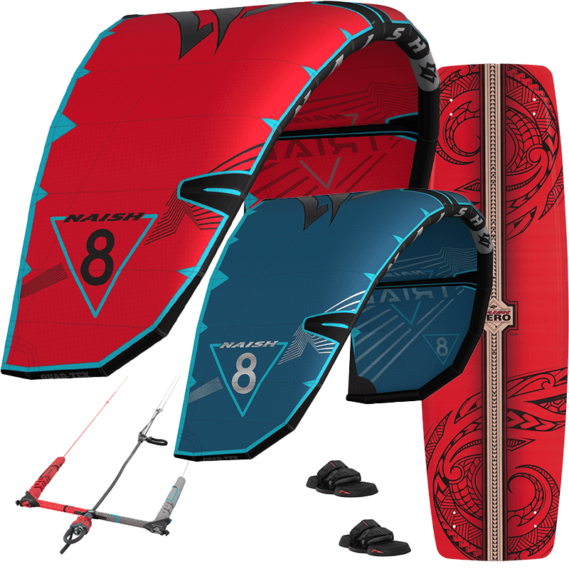 NAISH Triad 2024 Mega Complete Kite Set Package