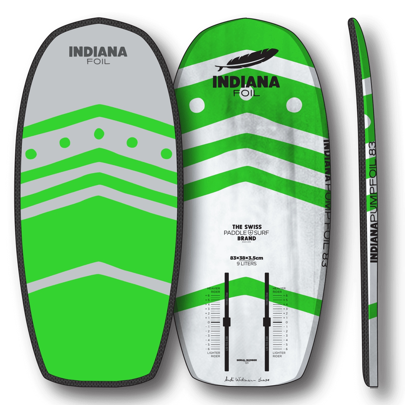 INDIANA 83 Carbon Pump Foil 2025