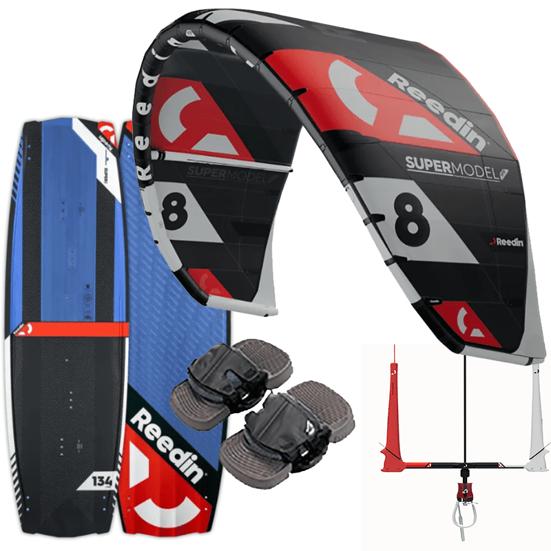 Reedin Kiteboarding Supermodel HTF 2023 + Super E V4 Kitesurf Set